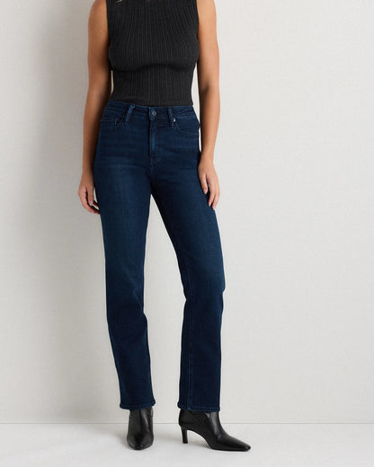 Bella Stretch Straight Jeans - 24 / Midnight Blue