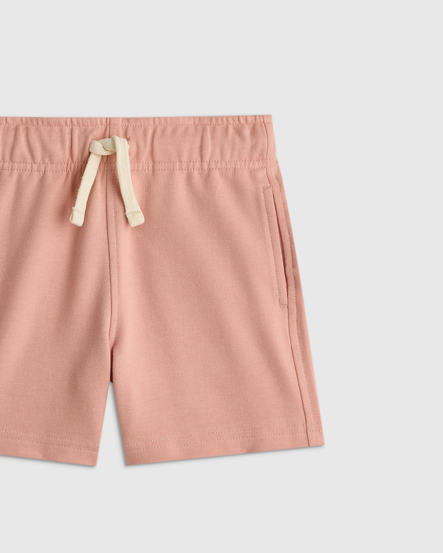 Organic Cotton French Terry Short - 2T / Heather Grey