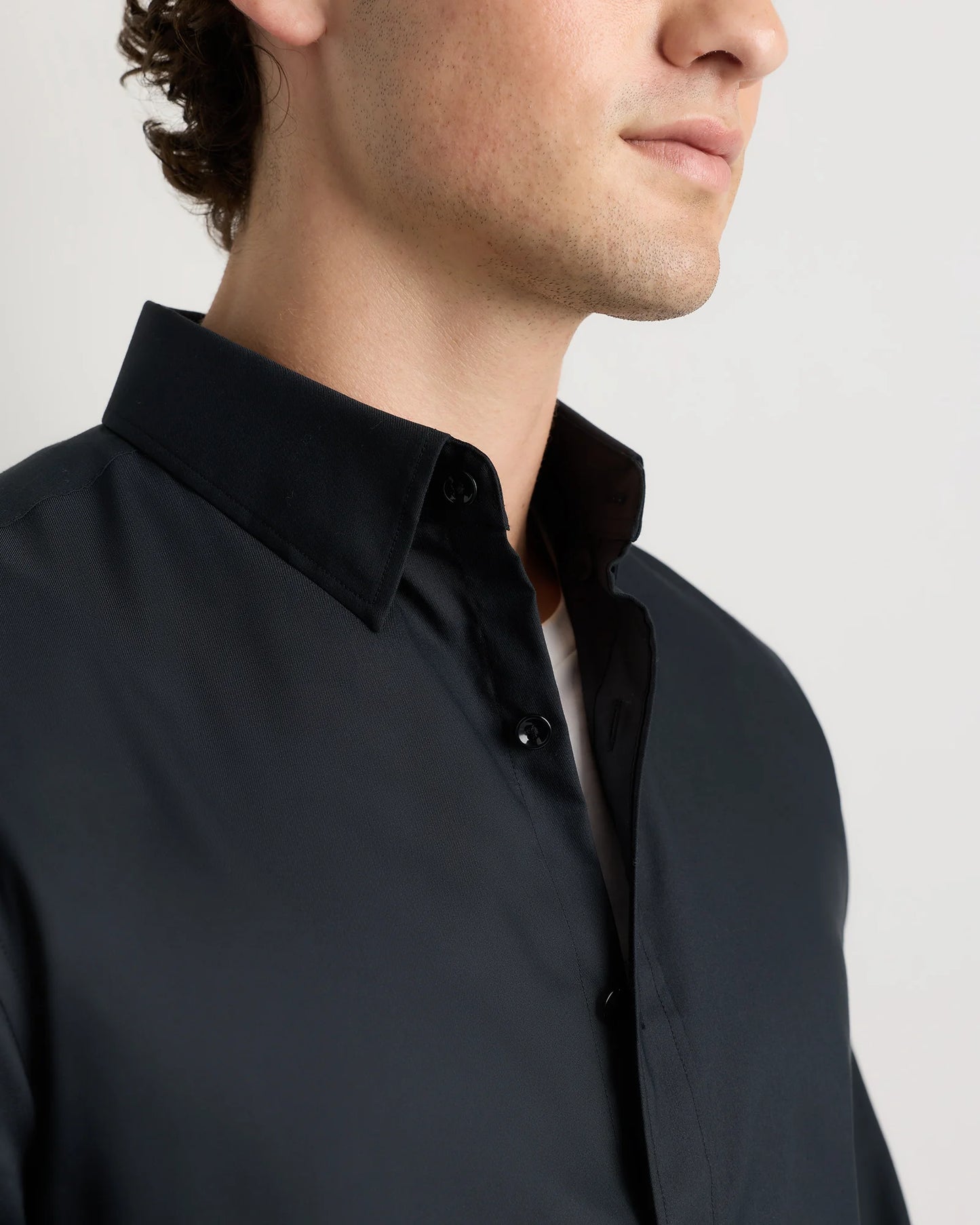 Supima Cotton-Tencel Everyday Shirt - S / Blue Gingham