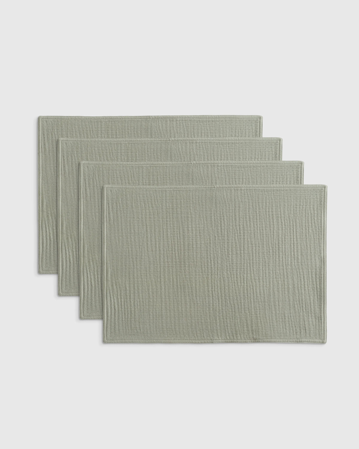 Organic Cotton Gauze Placemats - One Size / Chocolate