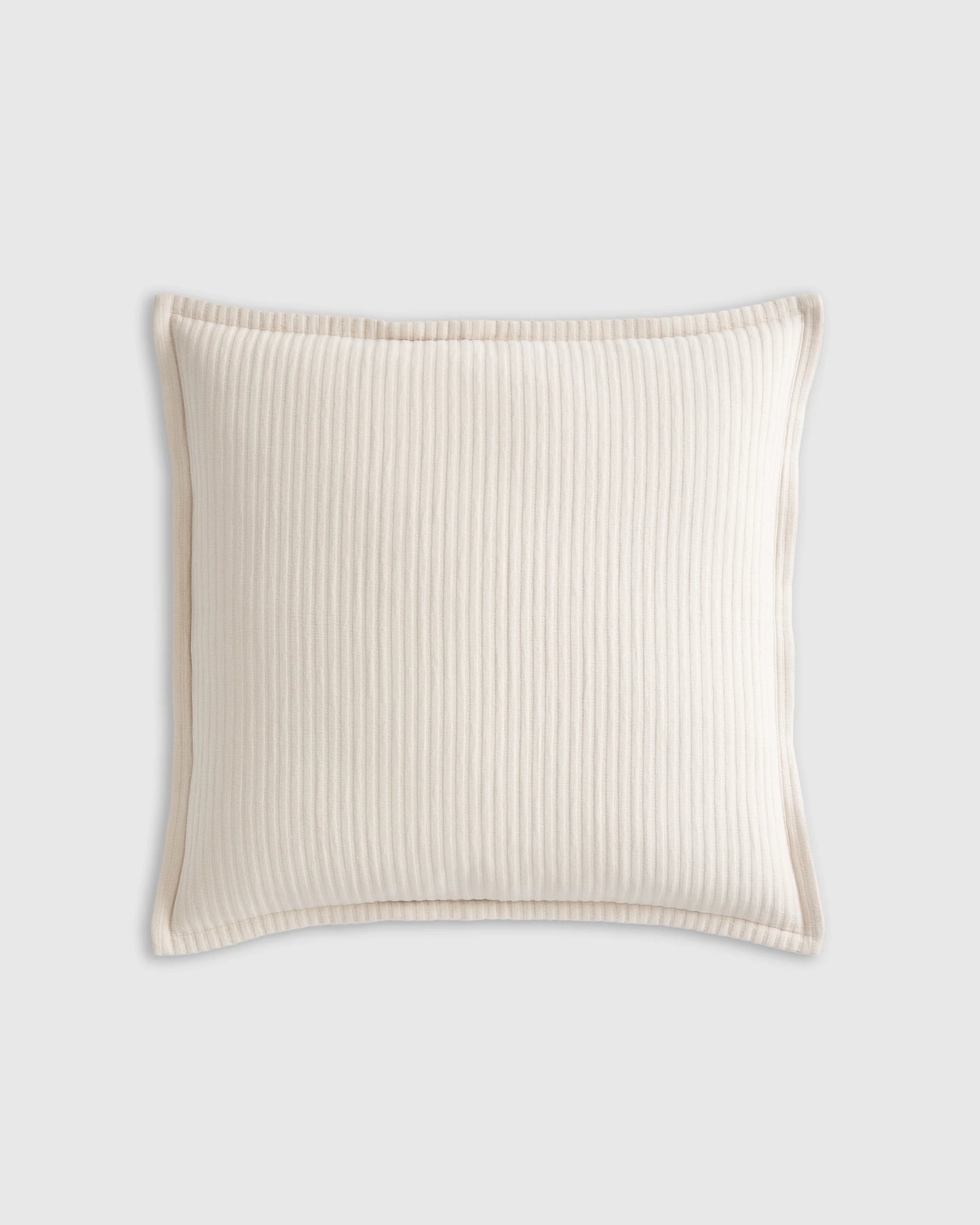 Organic Cotton Matelasse Euro Sham - Euro / Dried Sage