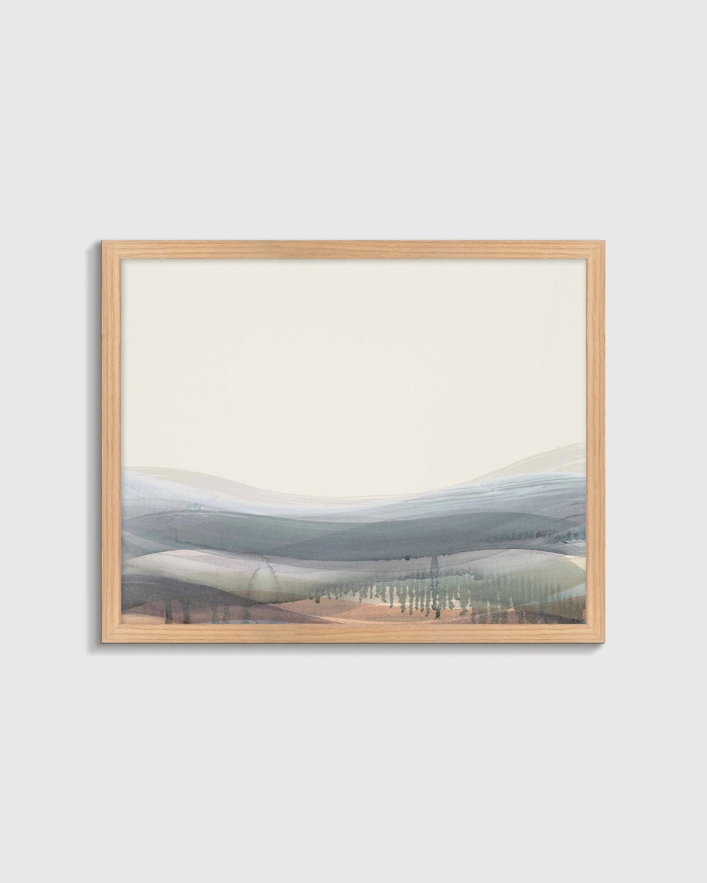 Through the Mist by Beth James - 21.25"x26.25" / Black