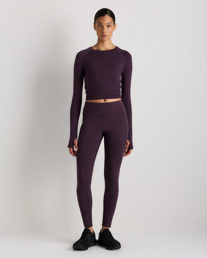 Whistler High-Rise Pocket Thermal Legging - XS / Black