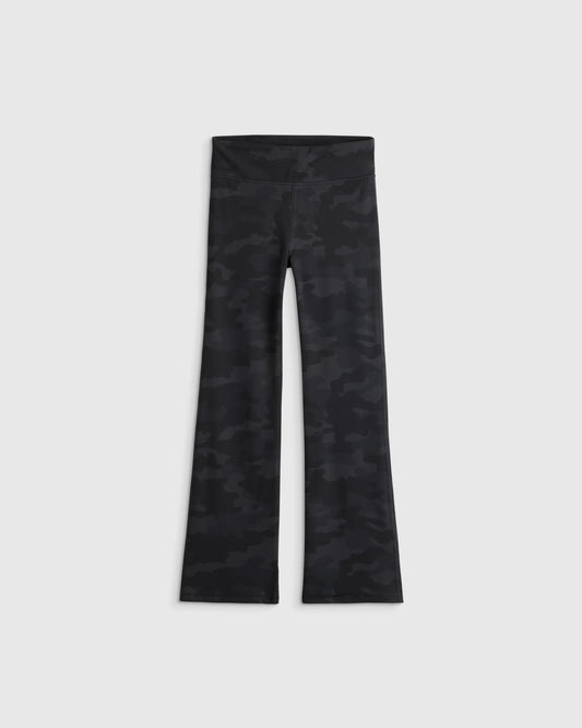 Girls Ultra-Form High Rise Flare Pant - 6 / Black Camo