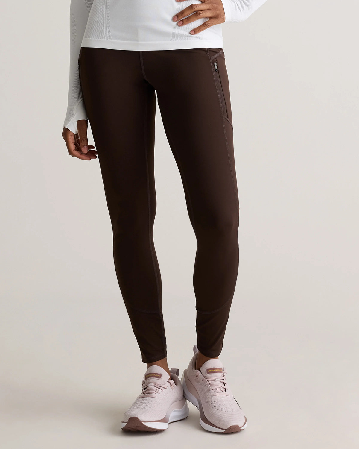 Whistler High-Rise Pocket Thermal Legging - XS / Black