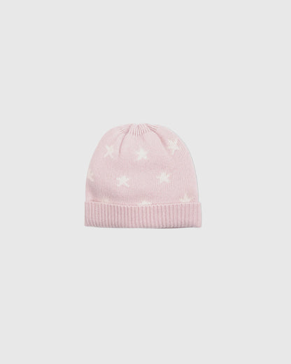 Washable Cashmere Beanie & Bootie Set - 0-6M / Heather Grey