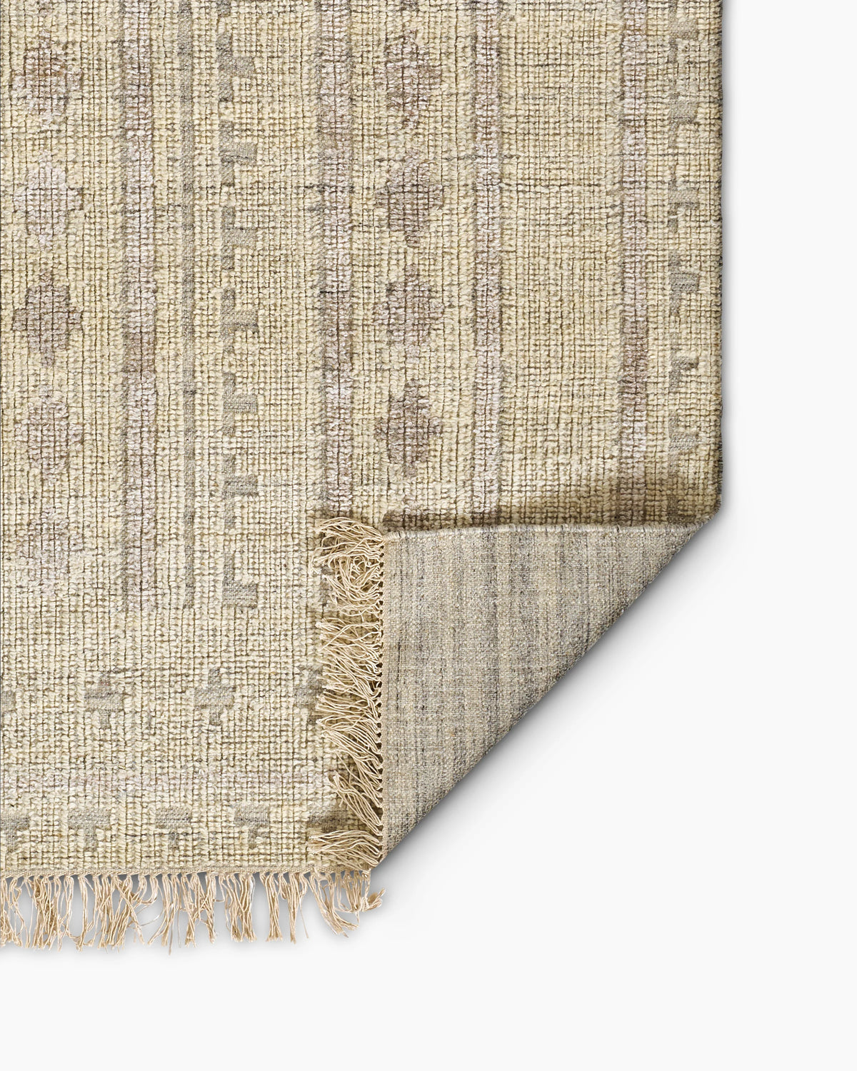 Lima Handwoven Wool Rug - 3'6" x 5'6" / Ivory