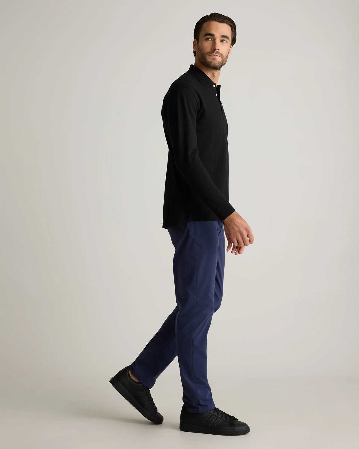 Organic Cotton Coolmax® Chino - 30X30 / True Black