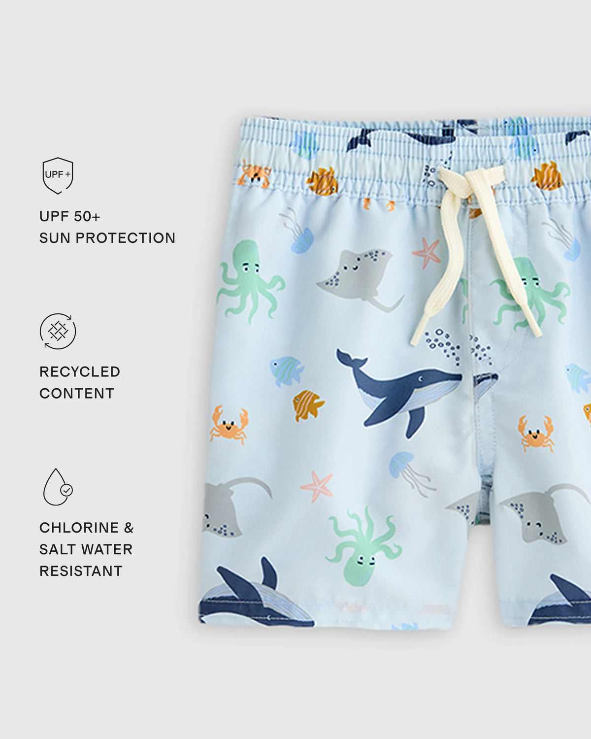 Swim Trunk - 0-3M / Alligators