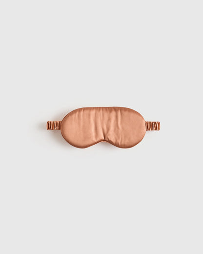 Mulberry Silk Beauty Sleep Mask - One Size / Soft Pink
