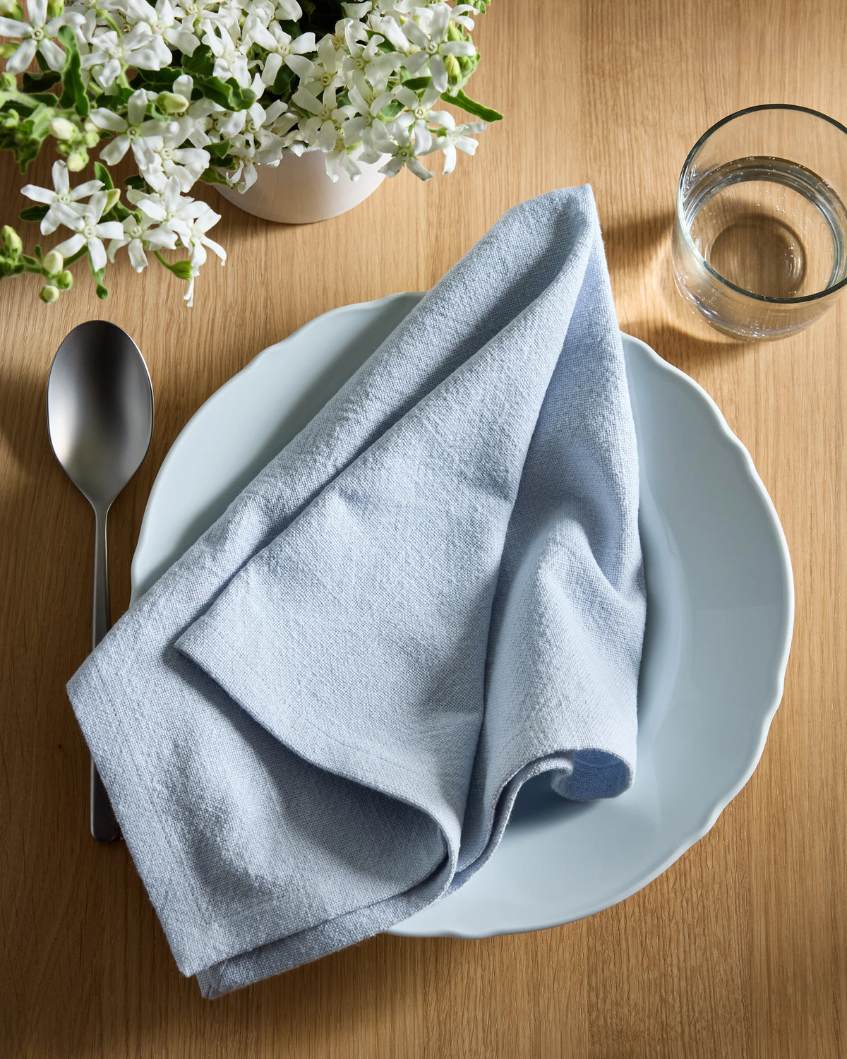 Organic Cotton Napkins - One Size / Warm White