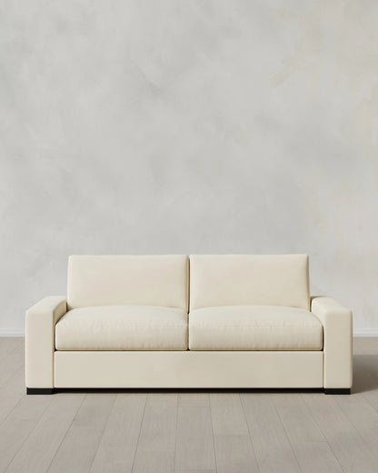 Stillman Sleeper Sofa in Performance Velvet - Queen / Java