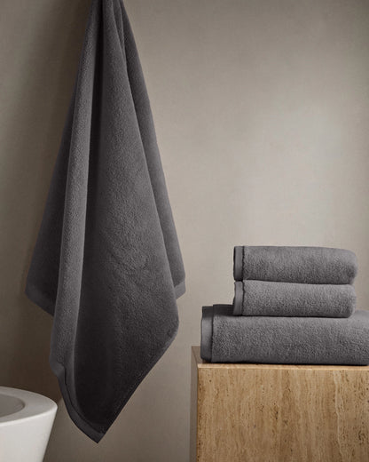 Plush Organic Turkish Cotton Bath Bundle (4 pieces) - One Size / White