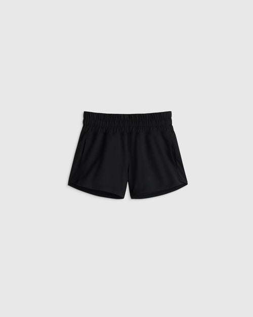 Girls Active Run Short - 6 / Black