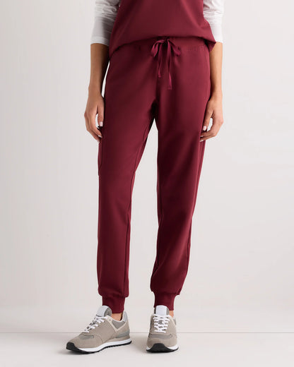 AeraFlex Scrub Joggers - XS / Bold Black