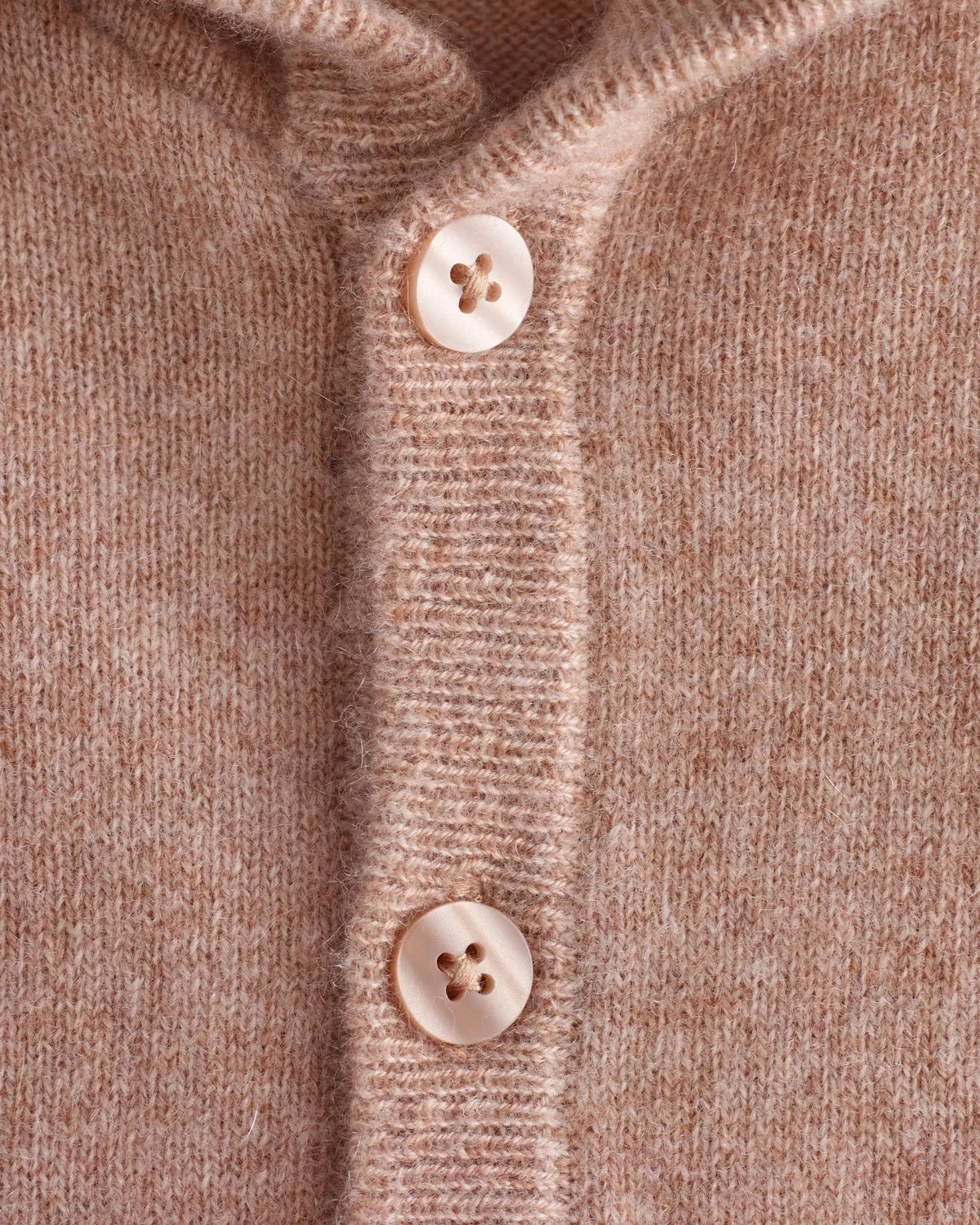 Washable Cashmere Hooded Cardigan - 0-3M / Oatmeal