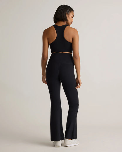 Ultra-Form High-Rise Crossover Flared Pant - XS / Black