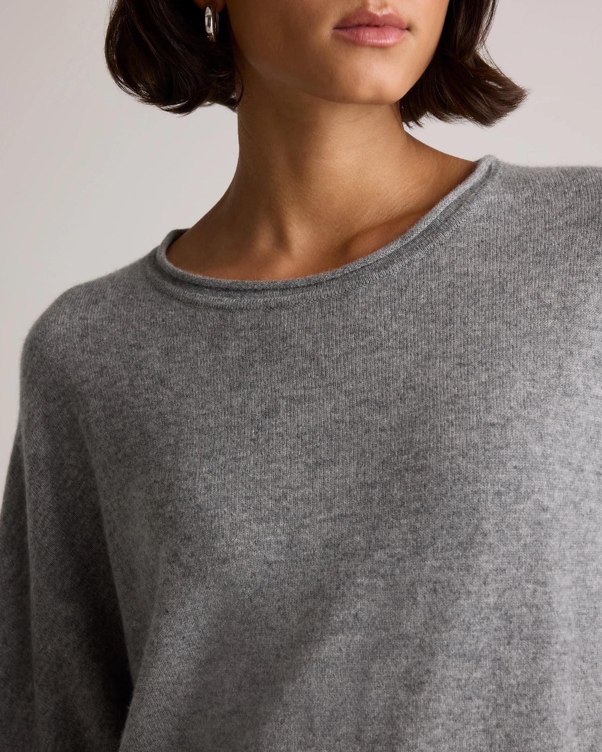 Mongolian Cashmere Batwing Sweater - S/M / Black