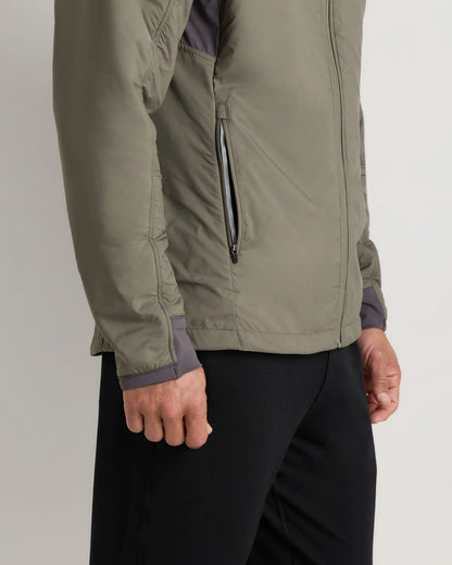 Weather Proof Fleece-Lined Hooded Jacket - S / Carbon Grey