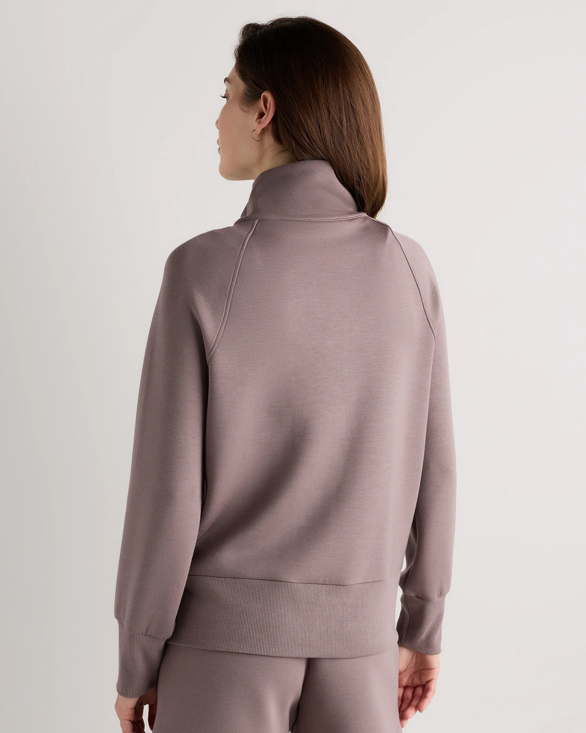 CloudComfort Full-Zip Sweatshirt - XS / Dark Taupe